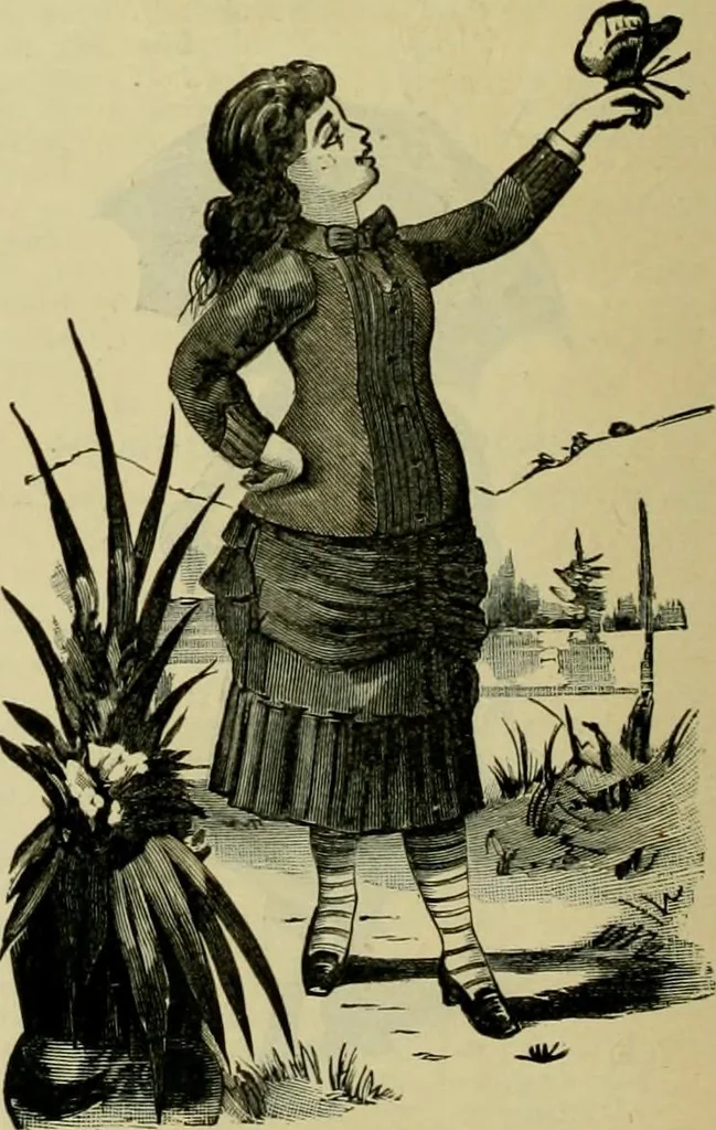 An illustration from Strawbridge & Clothier's quarterly, 1882, leaf 271
