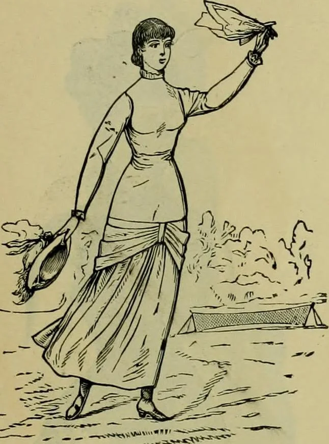 An illustration from Strawbridge & Clothier's quarterly, 1882, leaf 272