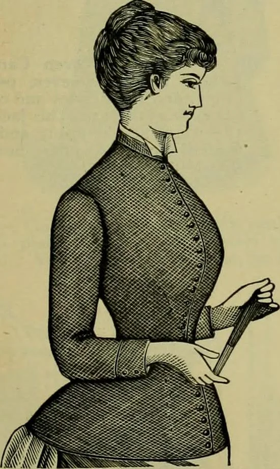 An illustration from Strawbridge & Clothier's quarterly, 1882, leaf 272