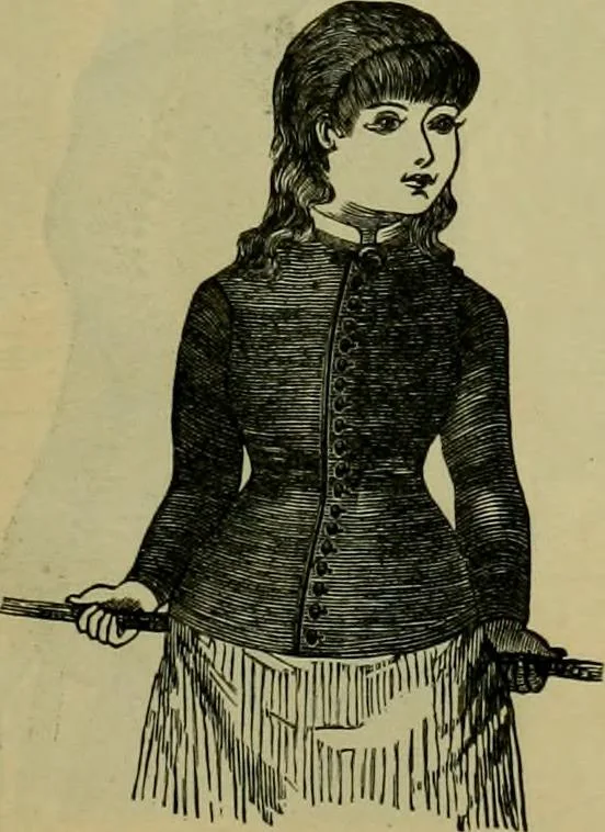 An illustration from Strawbridge & Clothier's quarterly, 1882, leaf 272