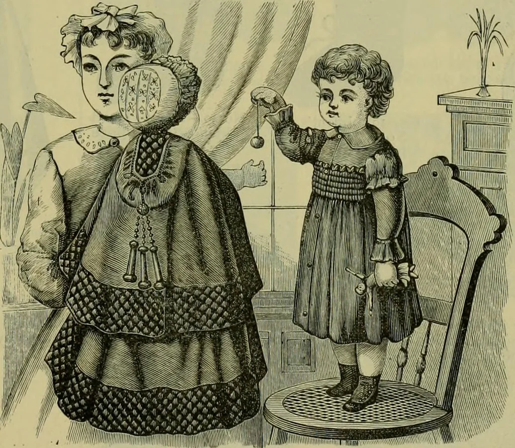 An illustration from Strawbridge & Clothier's quarterly, 1882, leaf 296