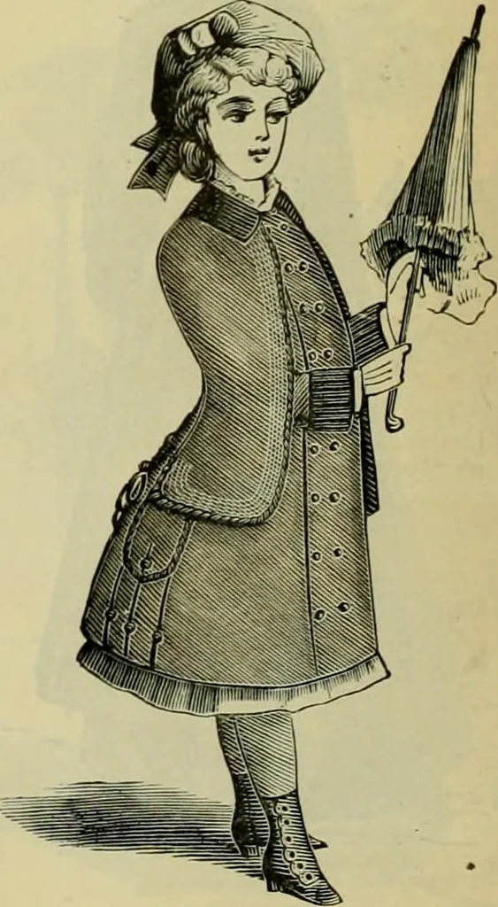 An illustration from Strawbridge & Clothier's quarterly, 1882, leaf 305