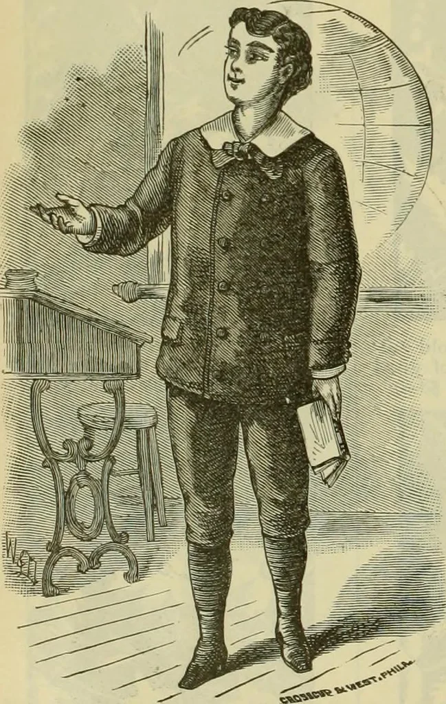 An illustration from Strawbridge & Clothier's quarterly, 1882, leaf 307