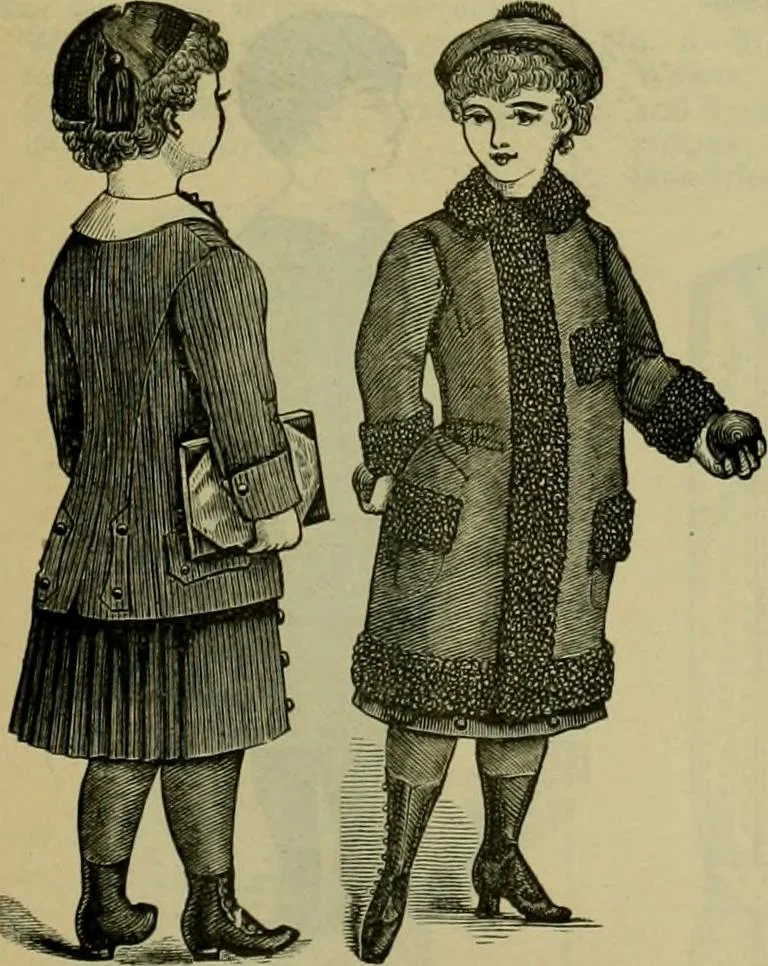 An illustration from Strawbridge & Clothier's quarterly, 1882, leaf 308