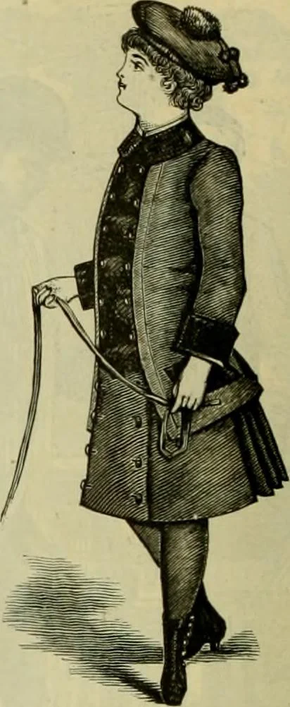 An illustration from Strawbridge & Clothier's quarterly, 1882, leaf 309