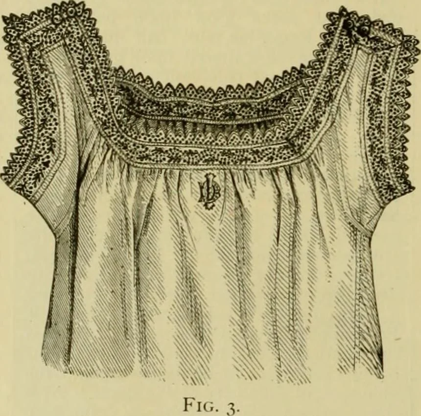 An illustration from Strawbridge & Clothier's quarterly, 1882, leaf 31