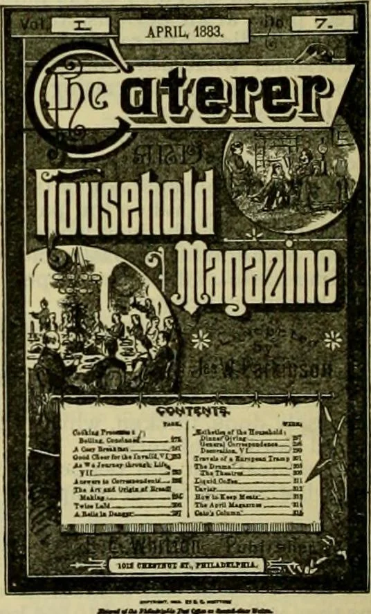 An illustration from Strawbridge & Clothier's quarterly, 1882, leaf 317
