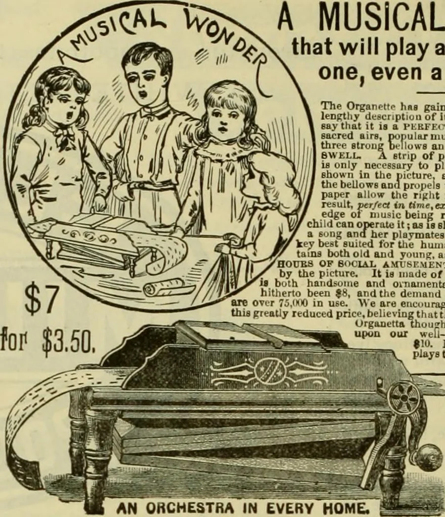 An illustration from Strawbridge & Clothier's quarterly, 1882, leaf 319