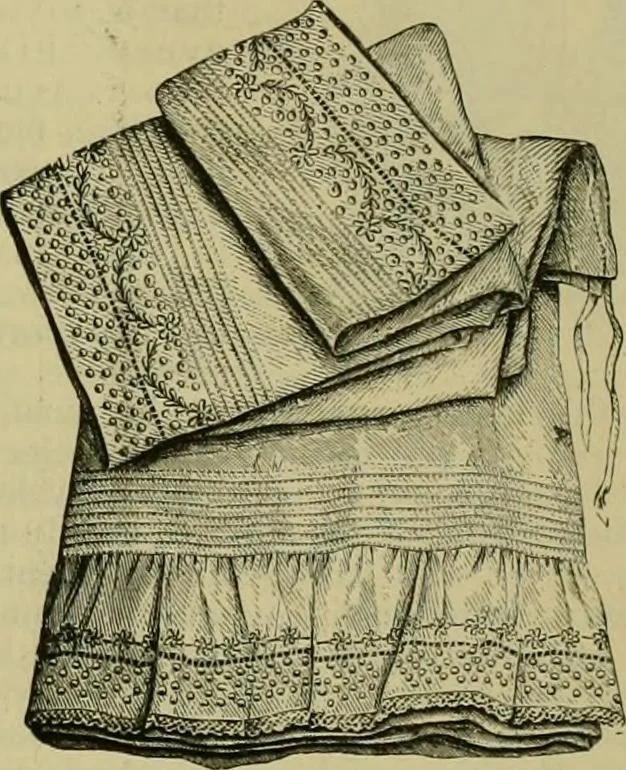 An illustration from Strawbridge & Clothier's quarterly, 1882, leaf 32