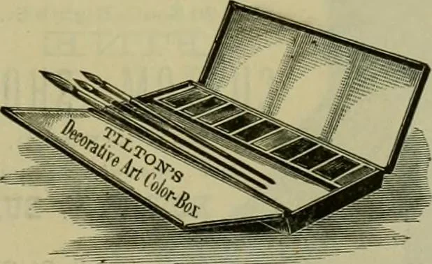 An illustration from Strawbridge & Clothier's quarterly, 1882, leaf 320
