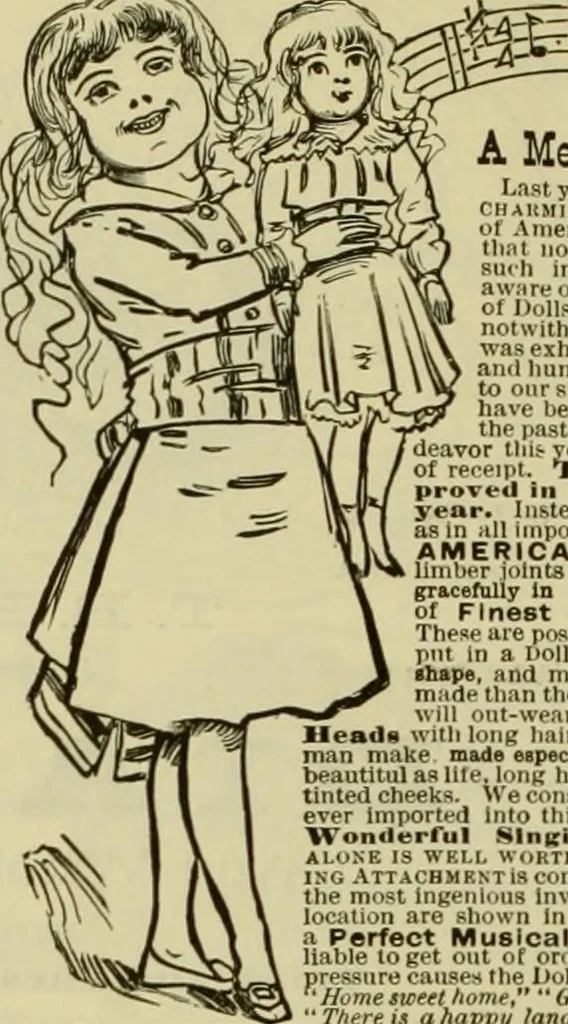 An illustration from Strawbridge & Clothier's quarterly, 1882, leaf 321