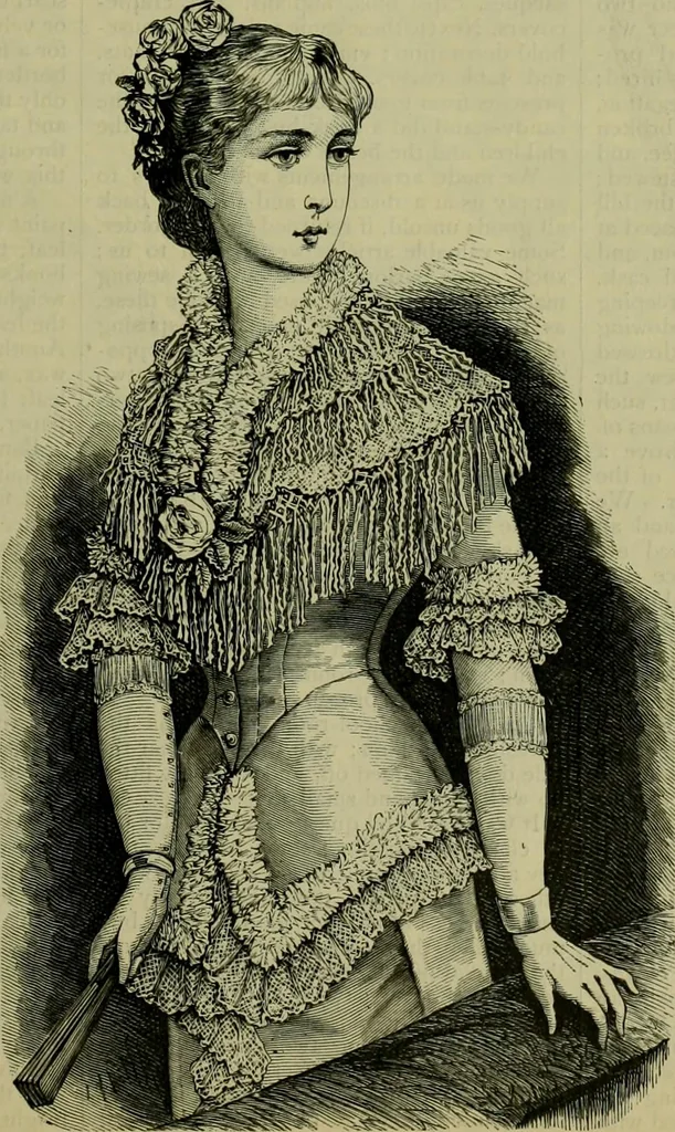 An illustration from Strawbridge & Clothier's quarterly, 1882, leaf 324