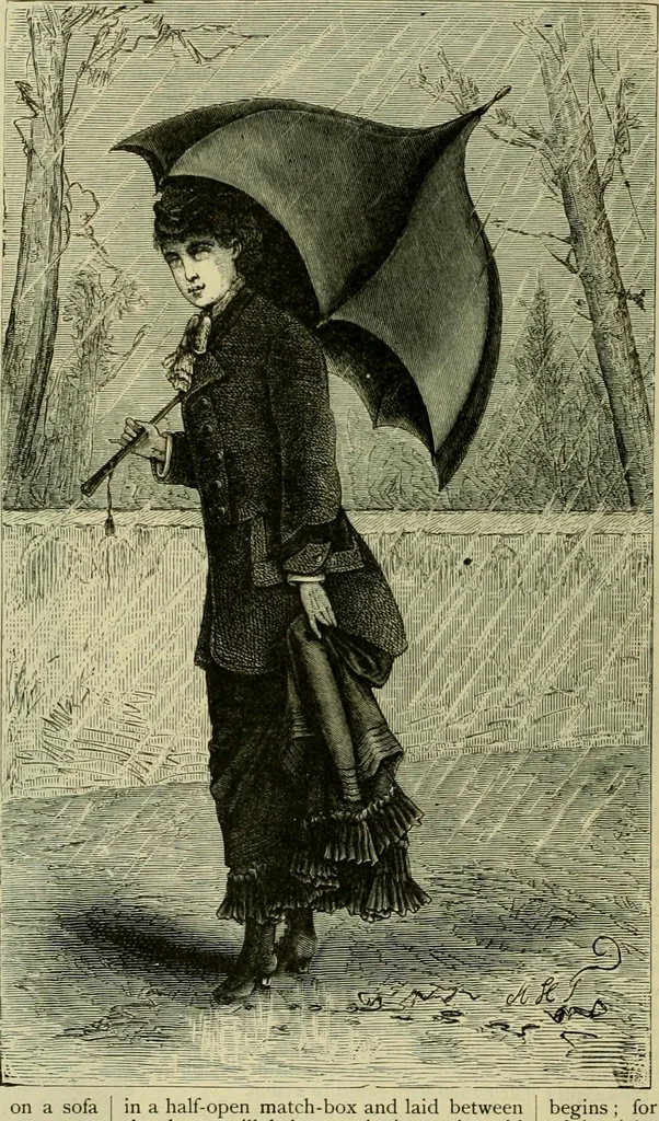 An illustration from Strawbridge & Clothier's quarterly, 1882, leaf 329