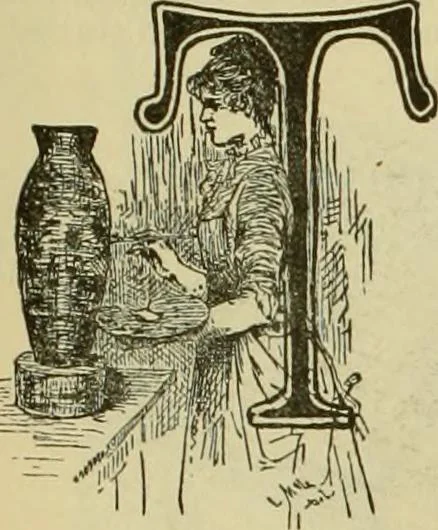 An illustration from Strawbridge & Clothier's quarterly, 1882, leaf 33