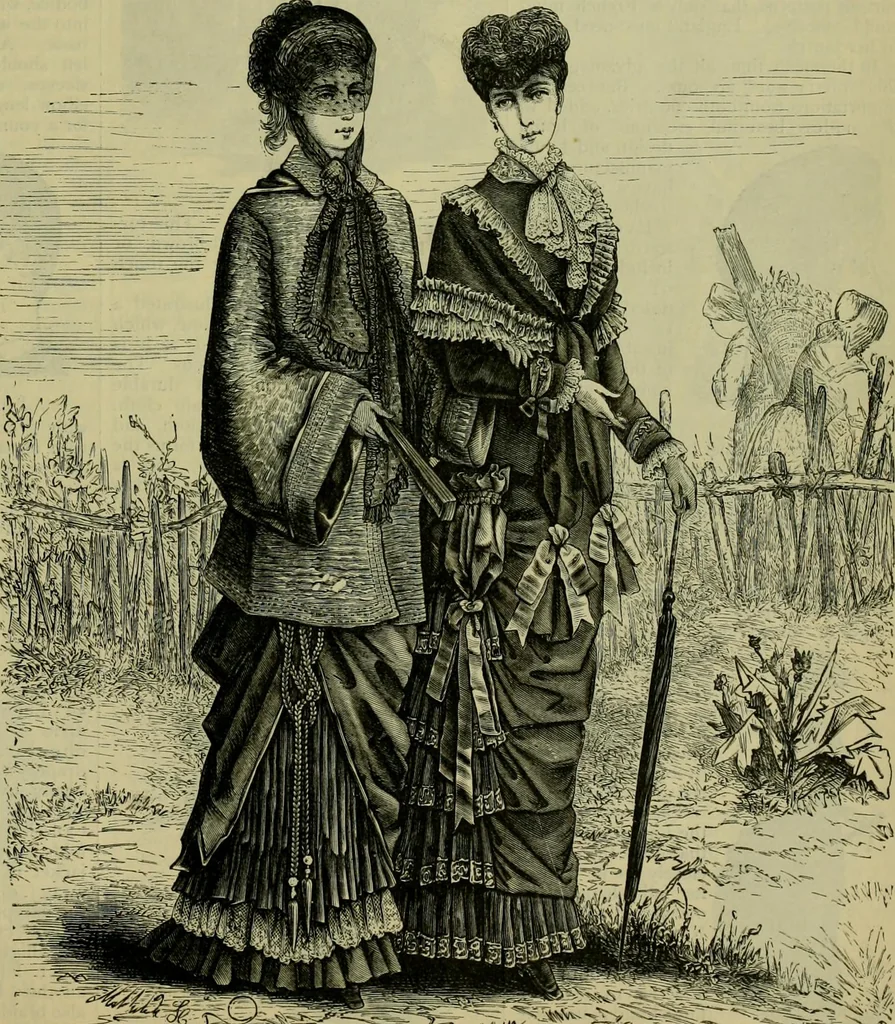 An illustration from Strawbridge & Clothier's quarterly, 1882, leaf 334