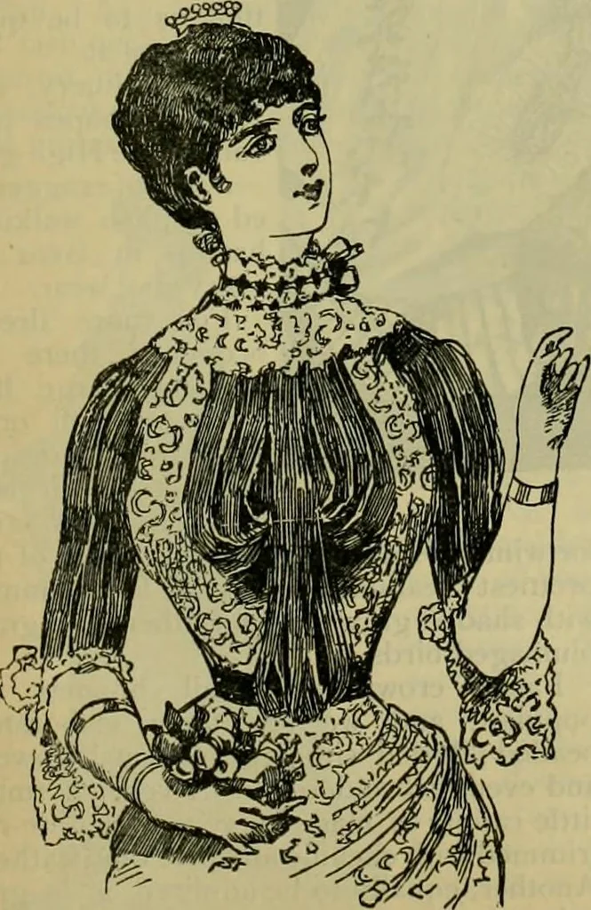An illustration from Strawbridge & Clothier's quarterly, 1882, leaf 336