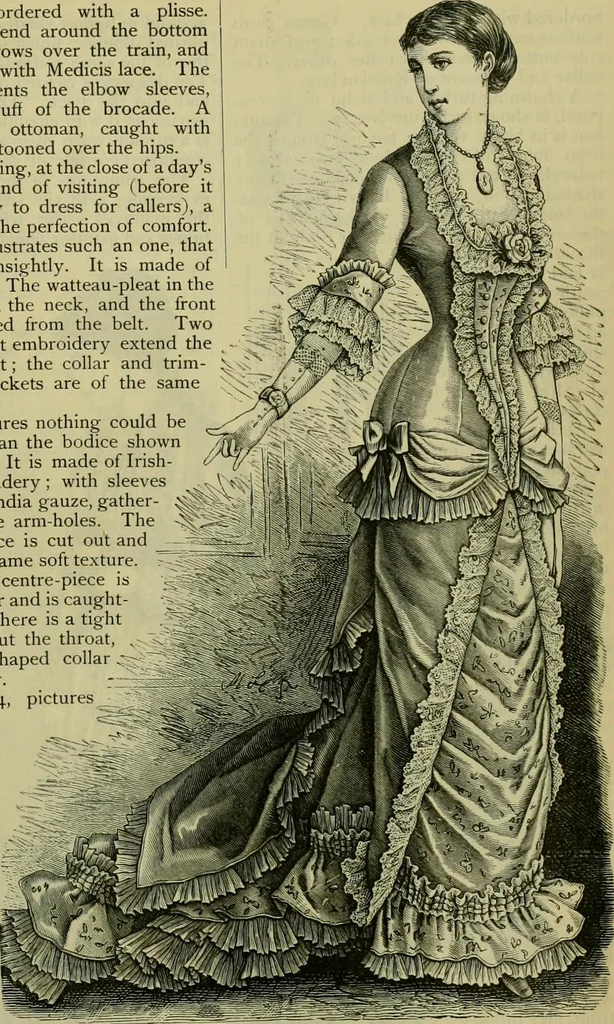 An illustration from Strawbridge & Clothier's quarterly, 1882, leaf 336