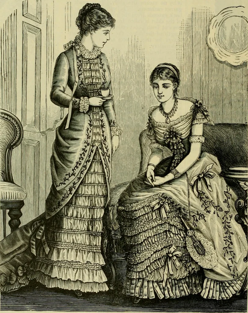 An illustration from Strawbridge & Clothier's quarterly, 1882, leaf 337