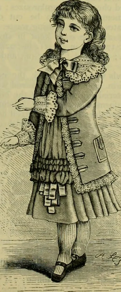 An illustration from Strawbridge & Clothier's quarterly, 1882, leaf 338