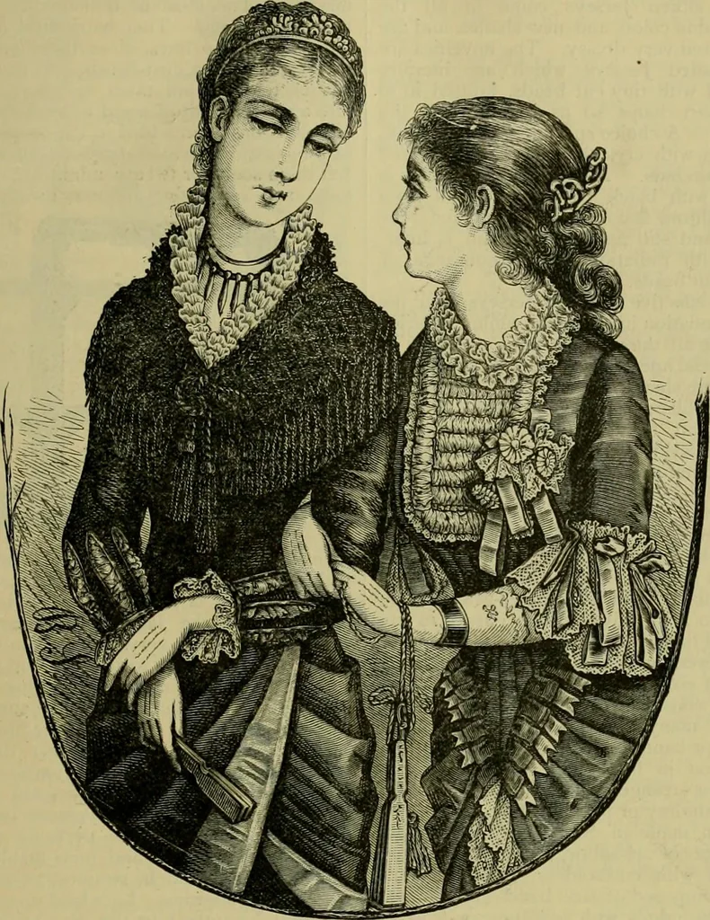An illustration from Strawbridge & Clothier's quarterly, 1882, leaf 34
