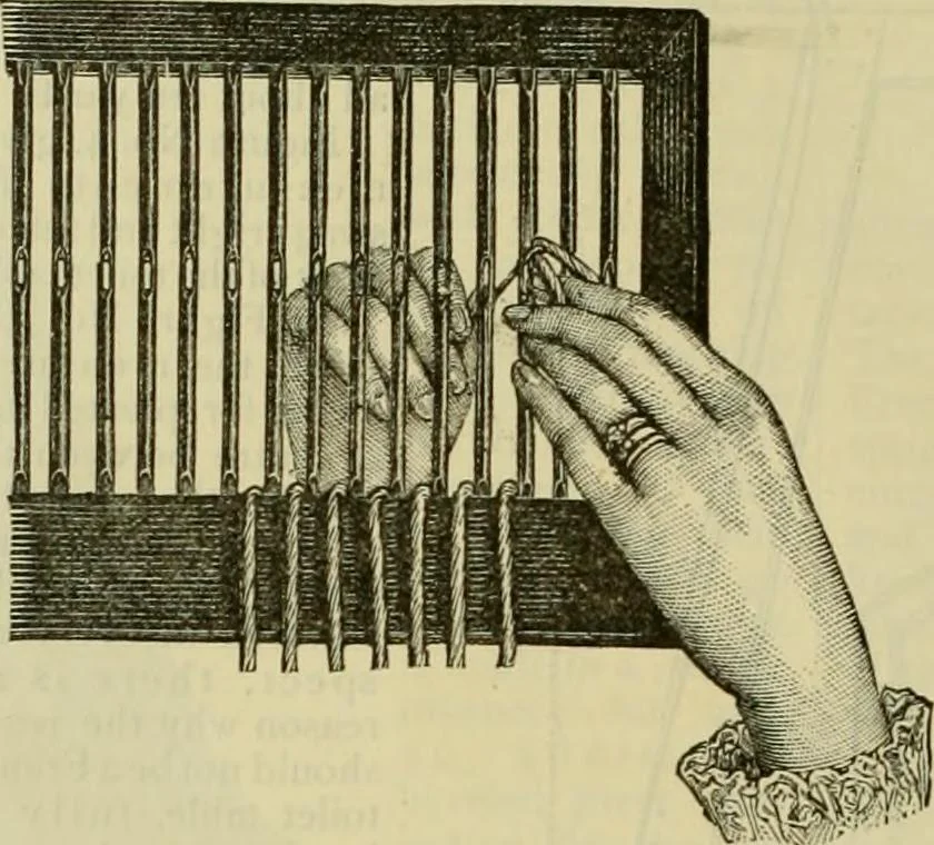 An illustration from Strawbridge & Clothier's quarterly, 1882, leaf 341