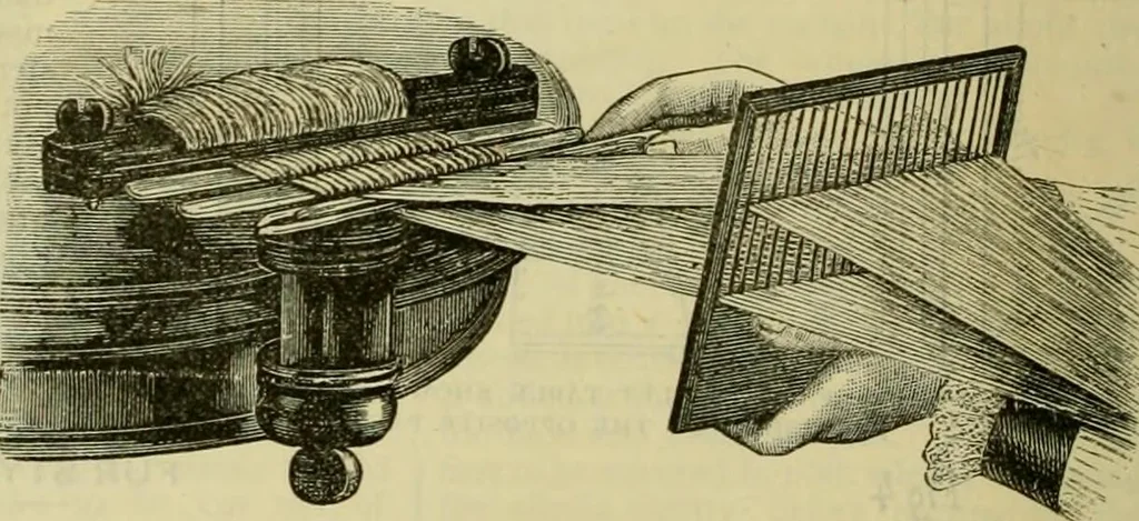 An illustration from Strawbridge & Clothier's quarterly, 1882, leaf 341