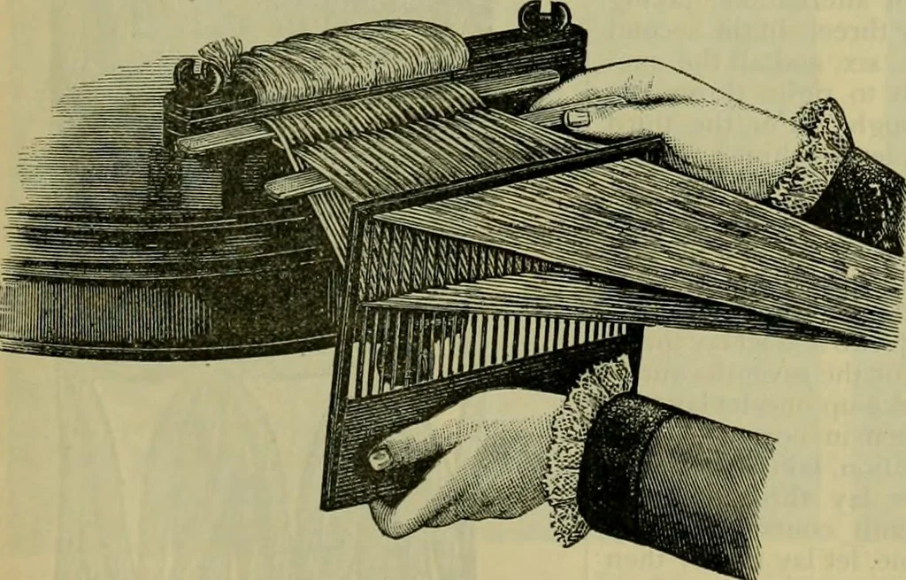 An illustration from Strawbridge & Clothier's quarterly, 1882, leaf 342