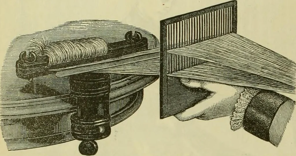 An illustration from Strawbridge & Clothier's quarterly, 1882, leaf 343