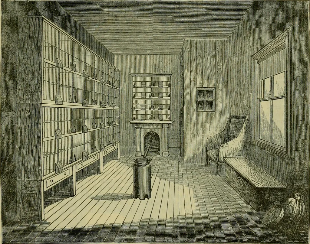An illustration from Strawbridge & Clothier's quarterly, 1882, leaf 346