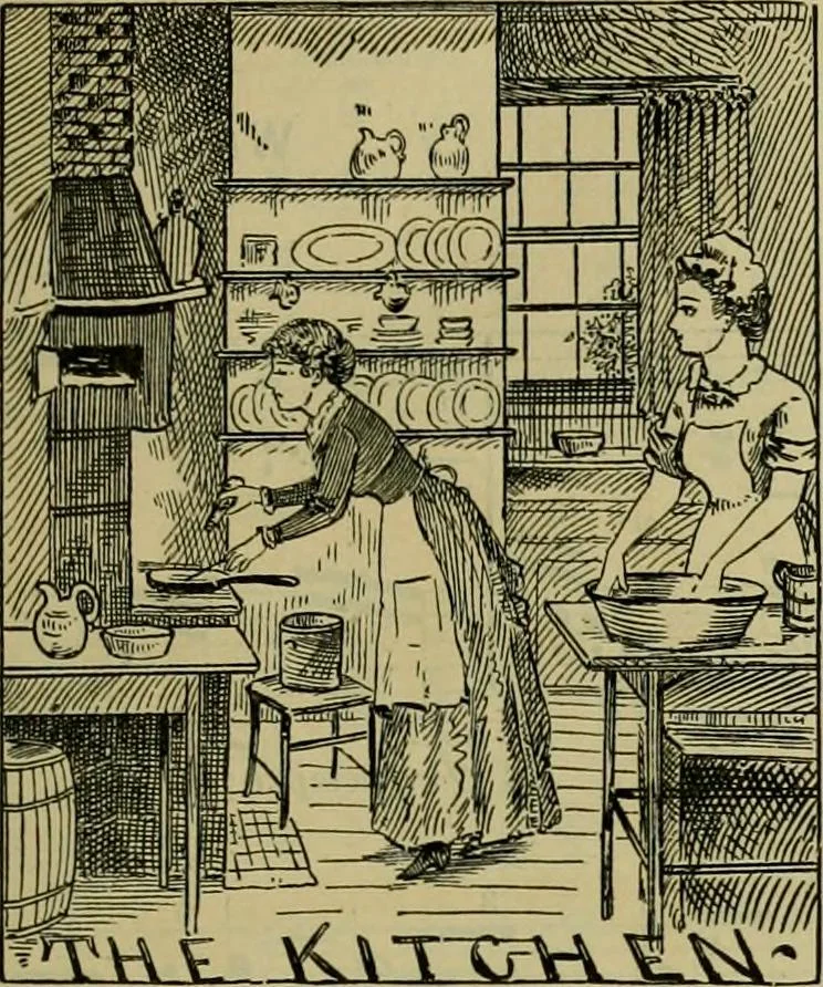 An illustration from Strawbridge & Clothier's quarterly, 1882, leaf 36