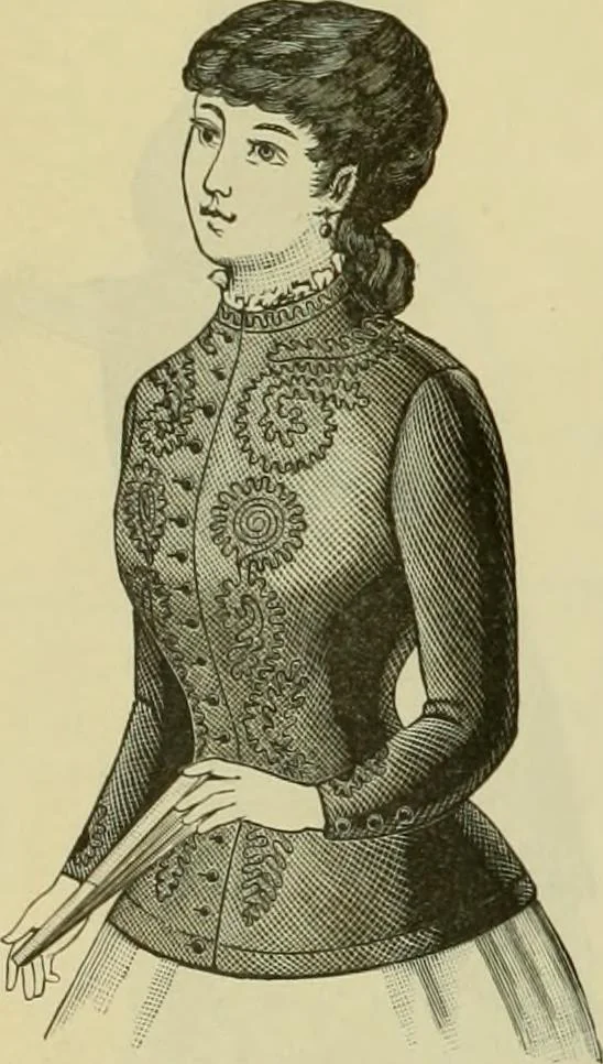 An illustration from Strawbridge & Clothier's quarterly, 1882, leaf 377