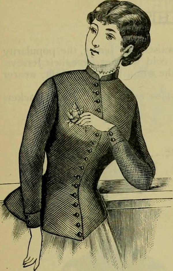 An illustration from Strawbridge & Clothier's quarterly, 1882, leaf 378