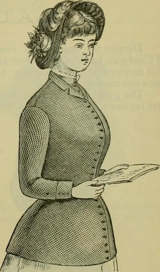 An illustration from Strawbridge & Clothier's quarterly, 1882, leaf 378