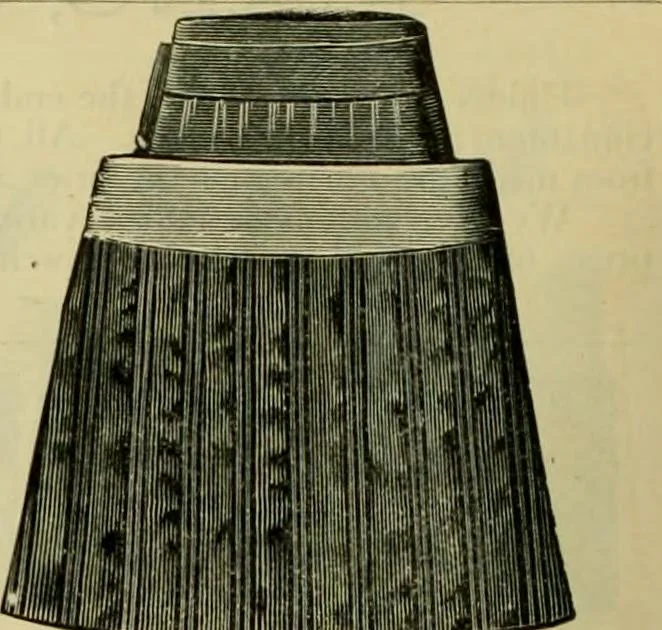 An illustration from Strawbridge & Clothier's quarterly, 1882, leaf 385