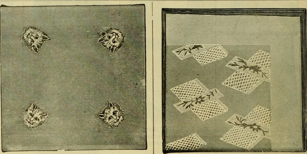 An illustration from Strawbridge & Clothier's quarterly, 1882, leaf 387