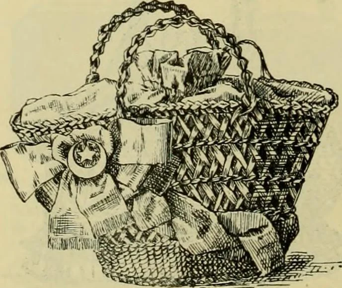 An illustration from Strawbridge & Clothier's quarterly, 1882, leaf 393