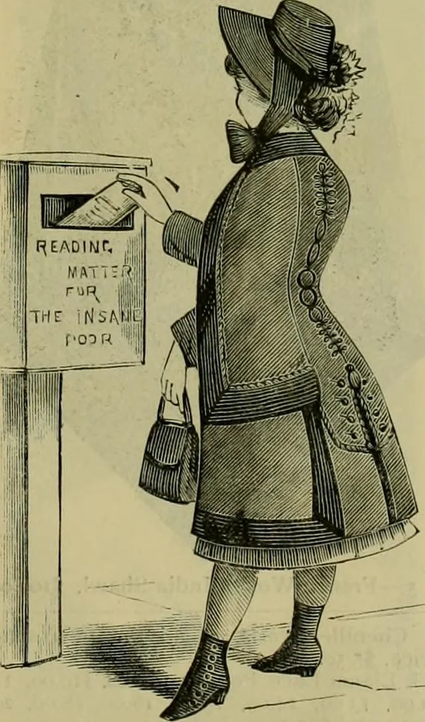 An illustration from Strawbridge & Clothier's quarterly, 1882, leaf 402