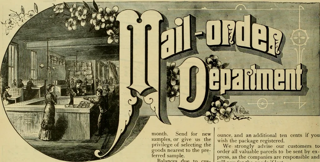 An illustration from Strawbridge & Clothier's quarterly, 1882, leaf 41