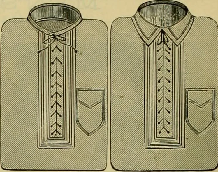 An illustration from Strawbridge & Clothier's quarterly, 1882, leaf 413