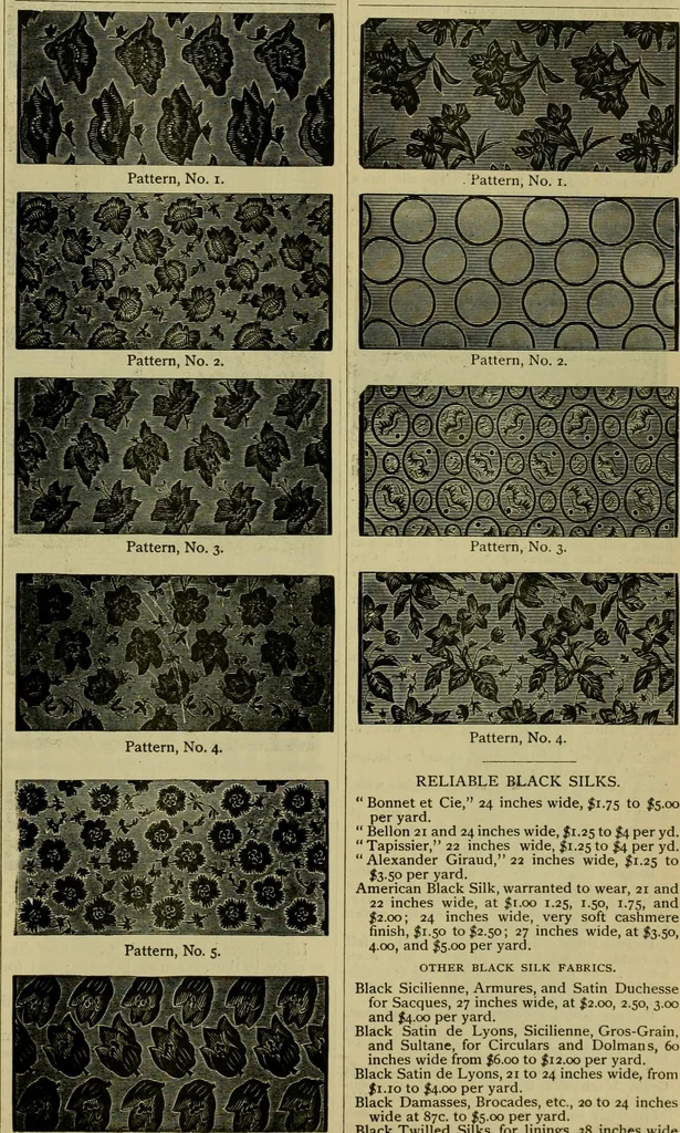 An illustration from Strawbridge & Clothier's quarterly, 1882, leaf 42