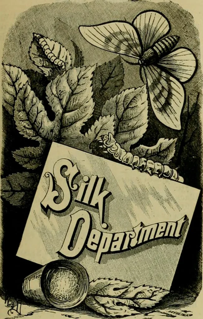 An illustration from Strawbridge & Clothier's quarterly, 1882, leaf 42