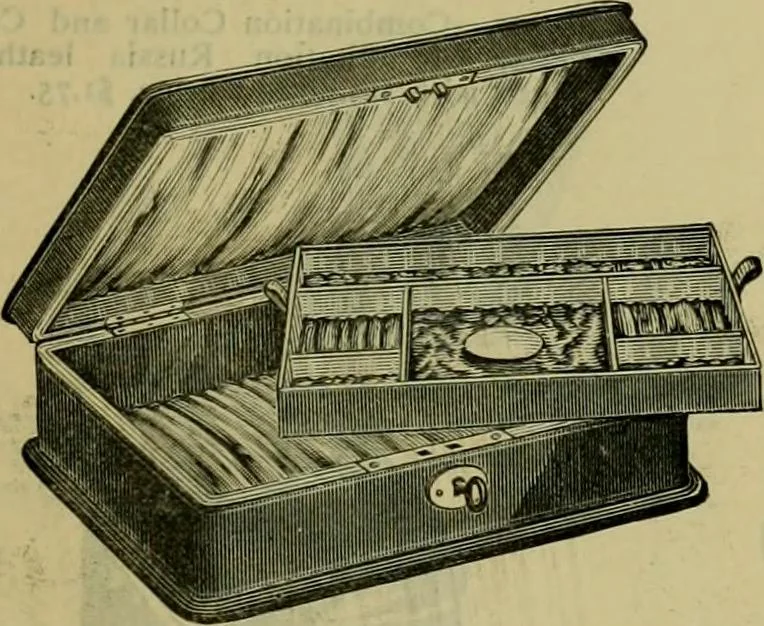 An illustration from Strawbridge & Clothier's quarterly, 1882, leaf 420