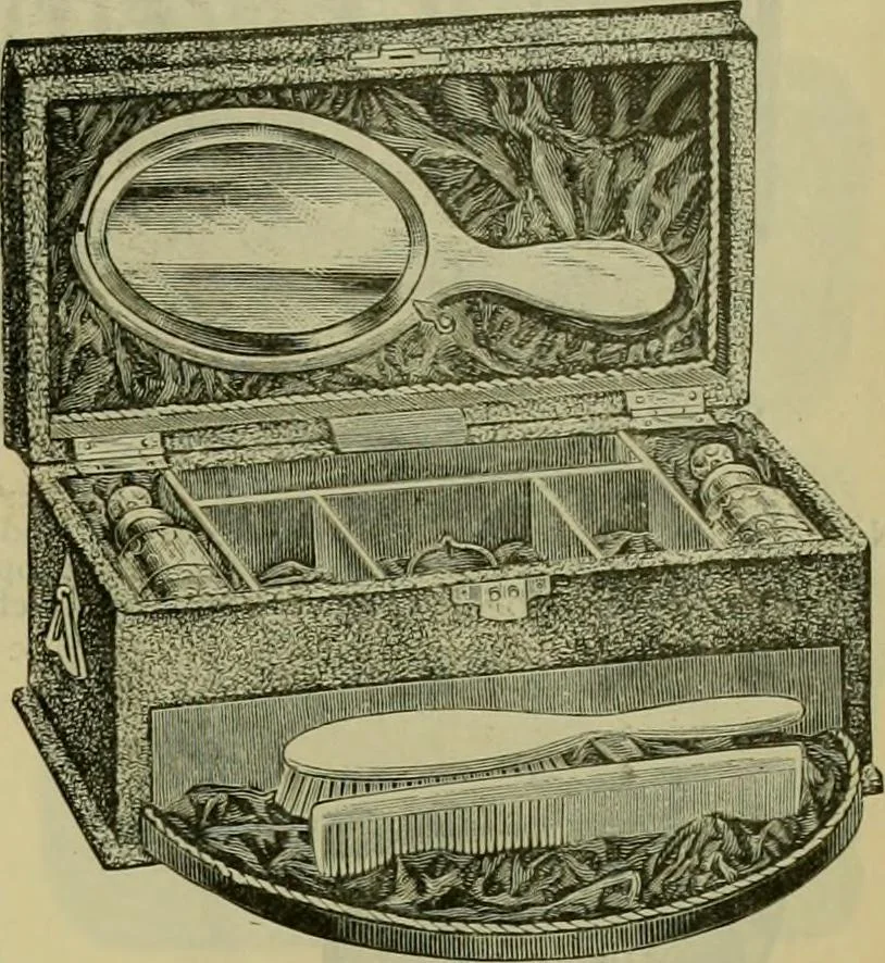 An illustration from Strawbridge & Clothier's quarterly, 1882, leaf 420