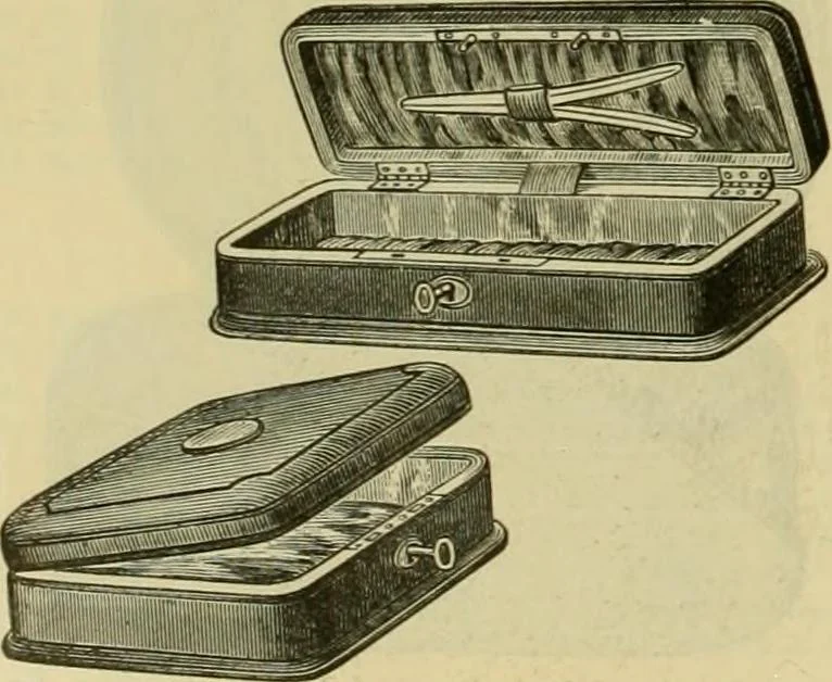 An illustration from Strawbridge & Clothier's quarterly, 1882, leaf 421