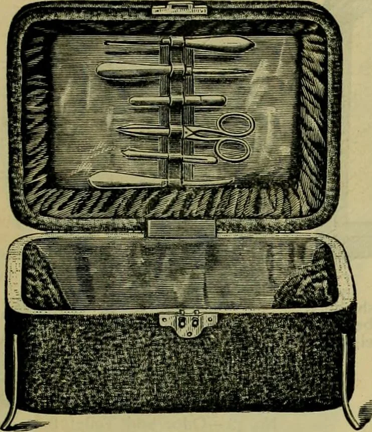 An illustration from Strawbridge & Clothier's quarterly, 1882, leaf 422