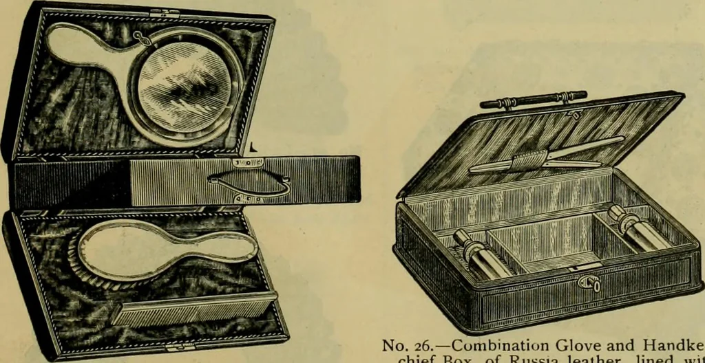 An illustration from Strawbridge & Clothier's quarterly, 1882, leaf 422