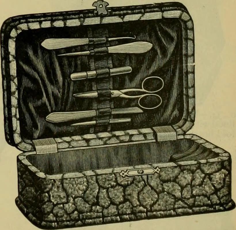 An illustration from Strawbridge & Clothier's quarterly, 1882, leaf 422