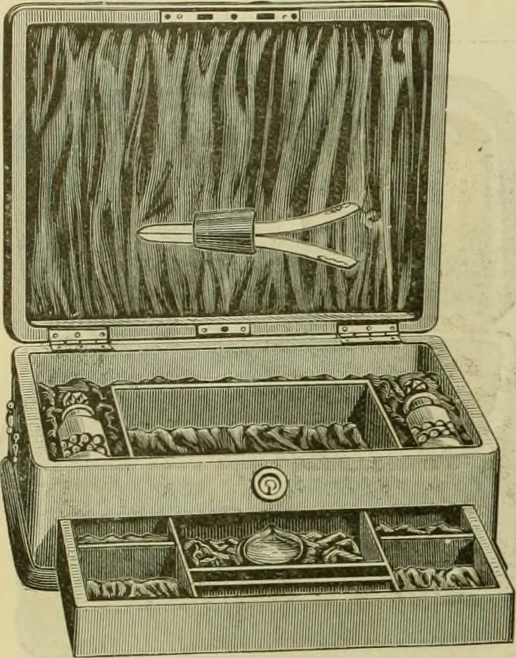 An illustration from Strawbridge & Clothier's quarterly, 1882, leaf 423