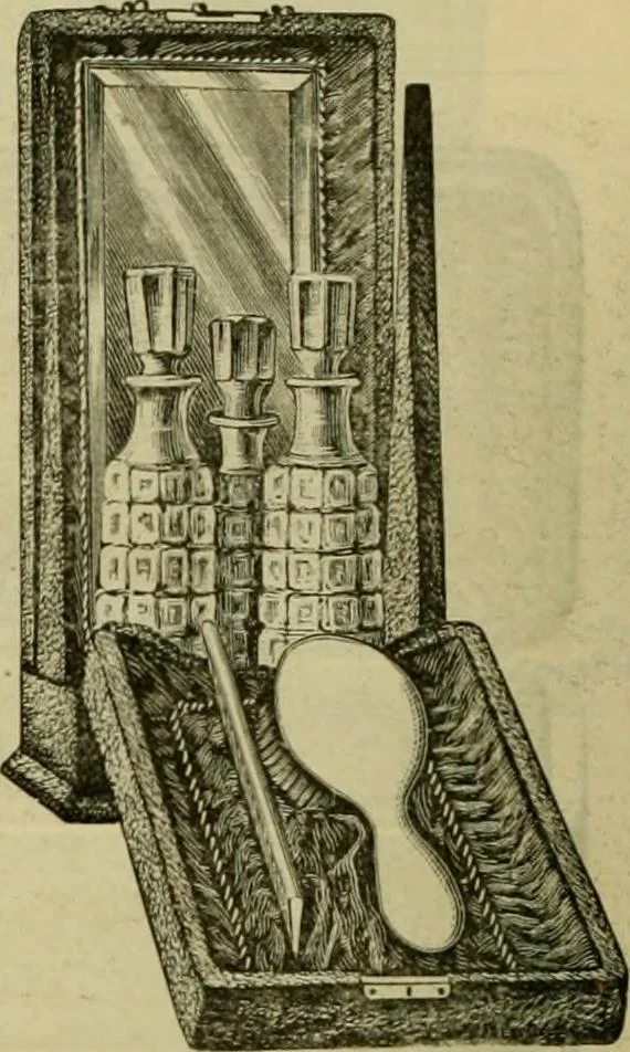 An illustration from Strawbridge & Clothier's quarterly, 1882, leaf 423