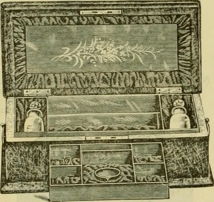 An illustration from Strawbridge & Clothier's quarterly, 1882, leaf 423